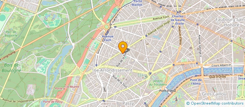 localisation de l'entreprise SJH  PARIS