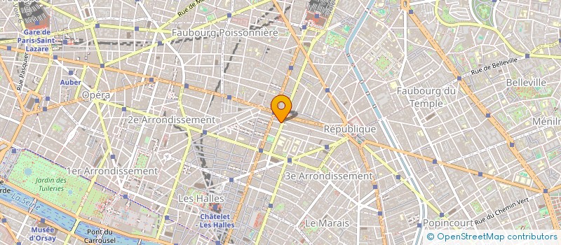 localisation de l'entreprise SJH  PARIS