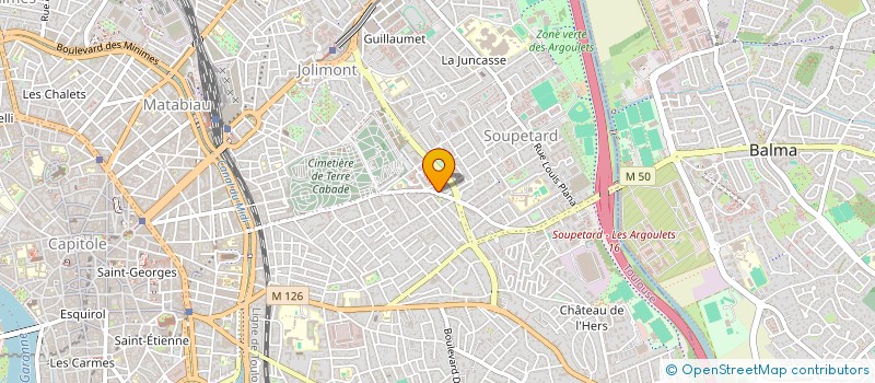 localisation de l'entreprise SJJ  TOULOUSE