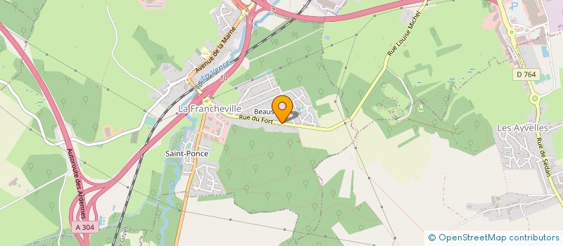 localisation de l'entreprise SJL  LA FRANCHEVILLE