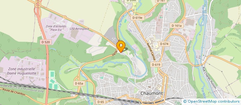 localisation de l'entreprise SJLJ 52 à CHAUMONT