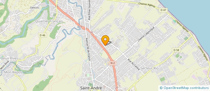 localisation de l'entreprise SJLPC à SAINT-ANDRE