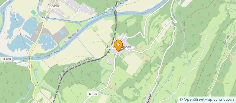 localisation de l'entreprise SJLS  ABBANS-DESSOUS