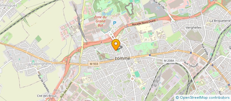 localisation de l'entreprise SJM à LILLE
