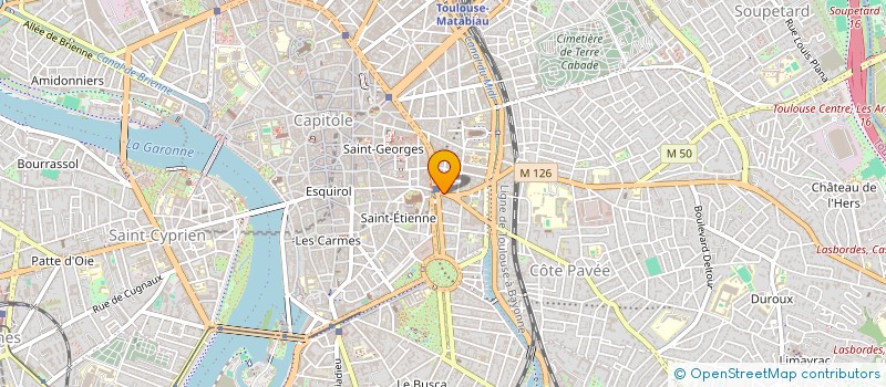 localisation de l'entreprise SJM à TOULOUSE