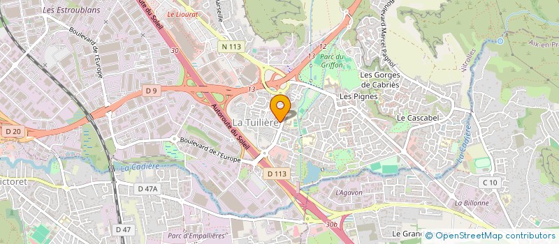 localisation de l'entreprise SJM  VITROLLES