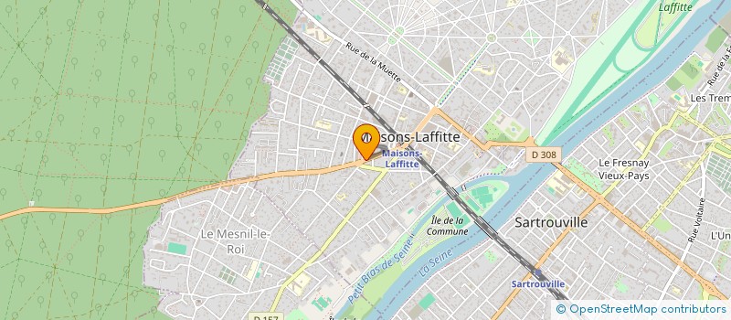 localisation de l'entreprise SJM BTP  MAISONS-LAFFITTE