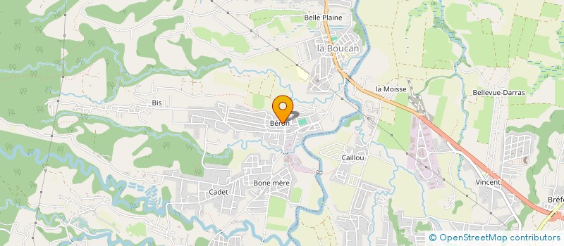 localisation de l'entreprise SJM TRANS à SAINTE-ROSE