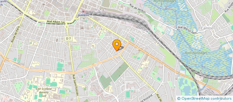 localisation de l'entreprise SJMD à AMIENS