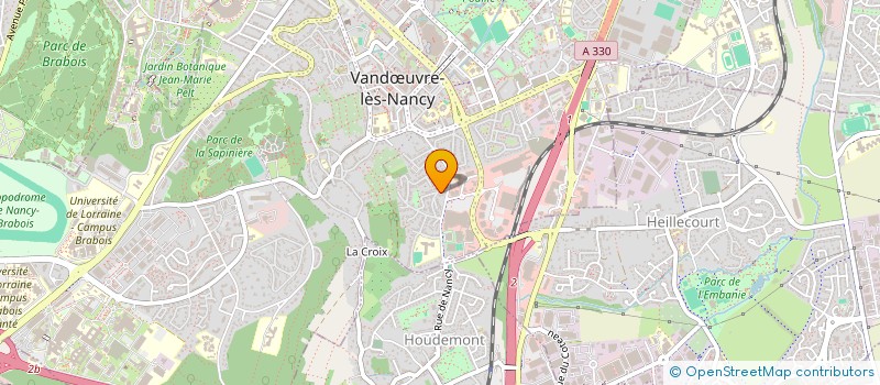 localisation de l'entreprise SJMH  VANDUVRE-LES-NANCY