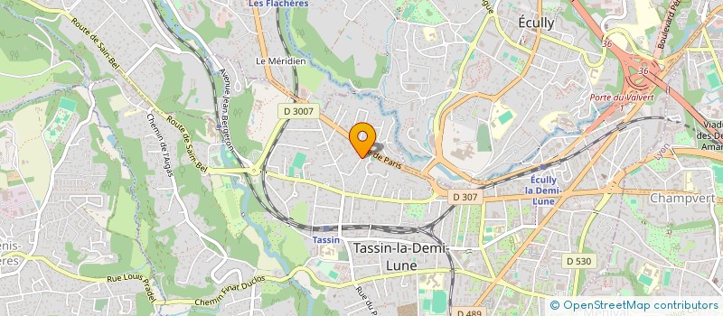 localisation de l'entreprise SJMM LE GUERET  TASSIN-LA-DEMI-LUNE