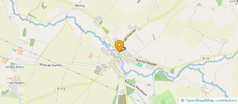 localisation de l'entreprise SJMS à GOUFFERN EN AUGE