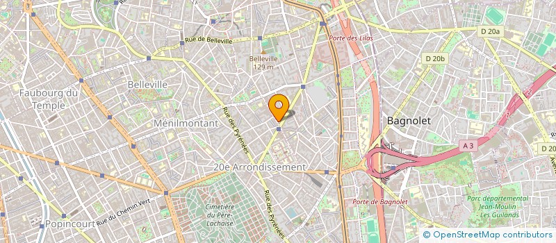 localisation de l'entreprise SJO  PARIS