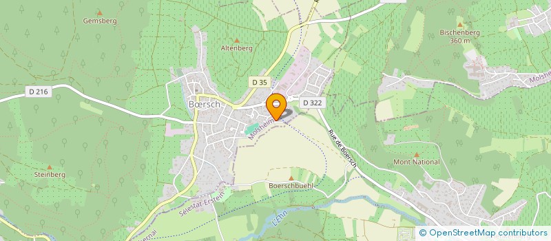 localisation de l'entreprise SJOELBAK CLUB DE BOERSCH  BRSCH