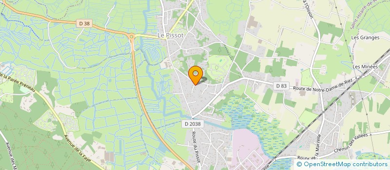 localisation de l'entreprise SJP à SAINT-HILAIRE-DE-RIEZ