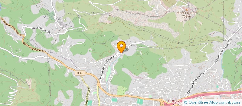 localisation de l'entreprise SJP  TOULON