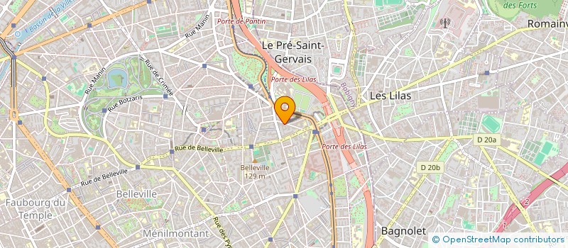 localisation de l'entreprise SJP (FRANCE) SARL à PARIS