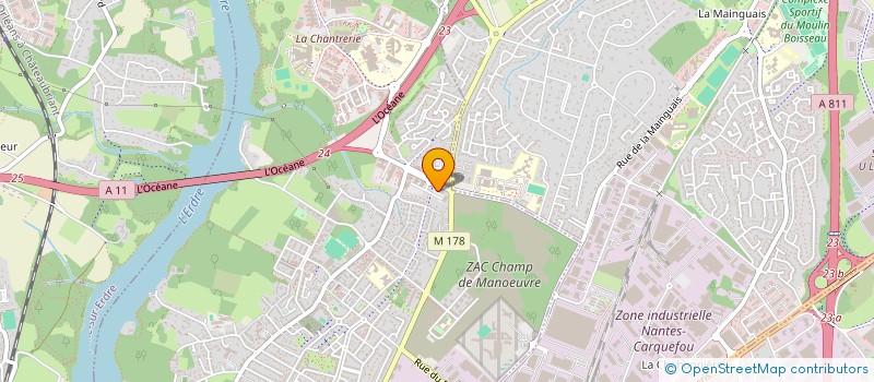 localisation de l'entreprise SJP INNOV  NANTES