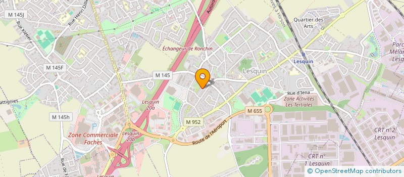 localisation de l'entreprise SJR à LESQUIN