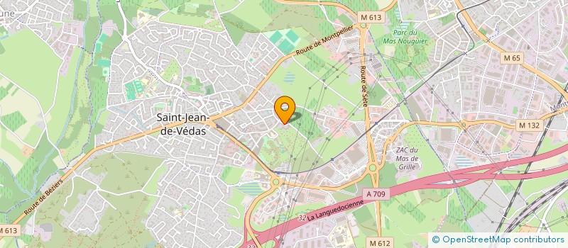 localisation de l'entreprise SJR CONSEIL  SAINT-JEAN-DE-VEDAS