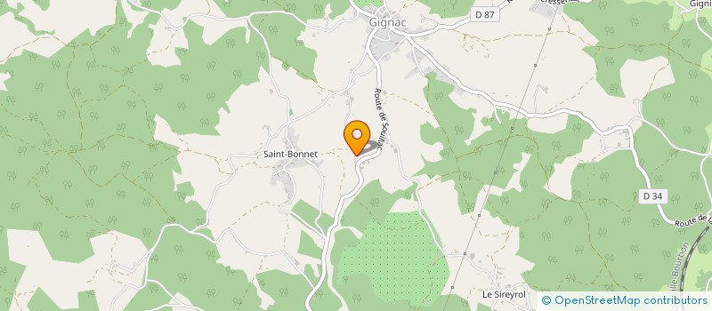 localisation de l'entreprise SJRD GROUP  GIGNAC