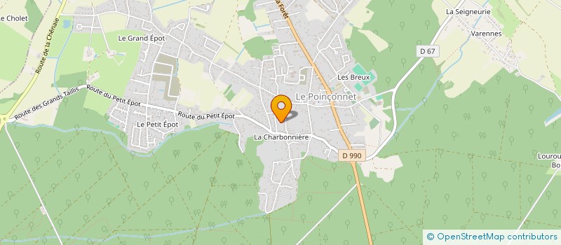 localisation de l'entreprise SJS à LE POINCONNET