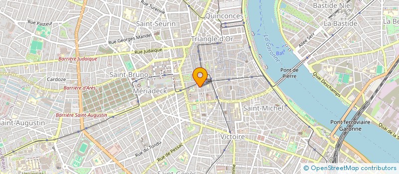 localisation de l'entreprise SJS CABIE  BORDEAUX