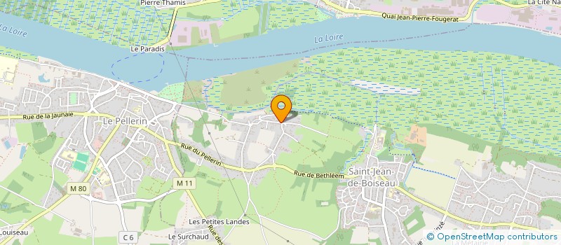 localisation de l'entreprise SJT  SAINT-JEAN-DE-BOISEAU