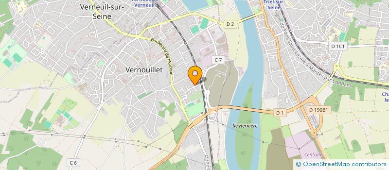 localisation de l'entreprise SJT CONSEILS à VERNOUILLET