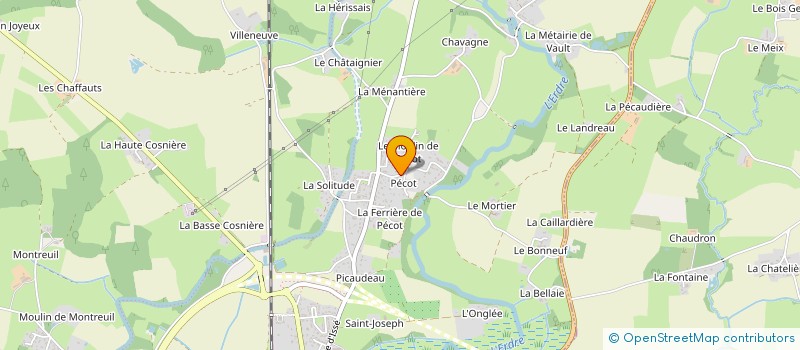 localisation de l'entreprise SJTNL  NORT-SUR-ERDRE