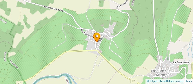 localisation de l'entreprise SJVM  VANDIERES