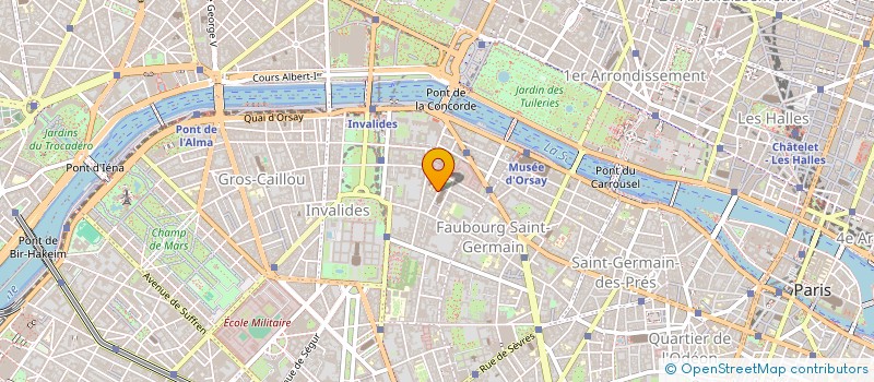 localisation de l'entreprise SK 122 HOLDING  PARIS