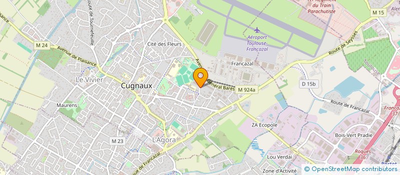 localisation de l'entreprise SK. 2 CARRELEURS à CUGNAUX