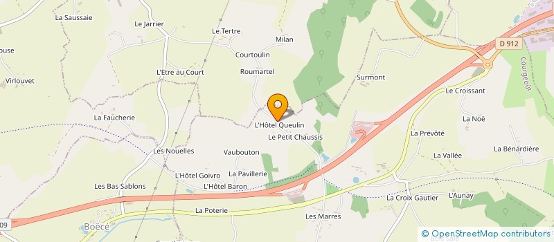 localisation de l'entreprise SK 2B à SAINTE-SCOLASSE-SUR-SARTHE