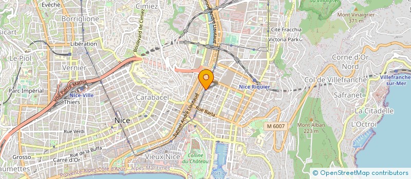 localisation de l'entreprise SK à NICE