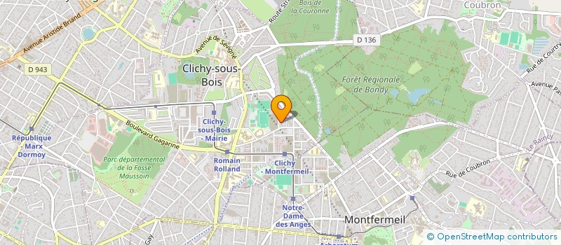 localisation de l'entreprise SK  CLICHY SOUS BOIS