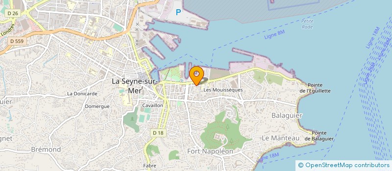 localisation de l'entreprise SK à LA SEYNE-SUR-MER