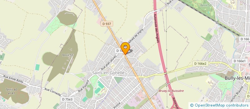 localisation de l'entreprise SK  SAINS-EN-GOHELLE