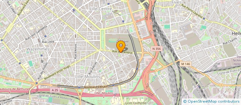 localisation de l'entreprise SK à LILLE