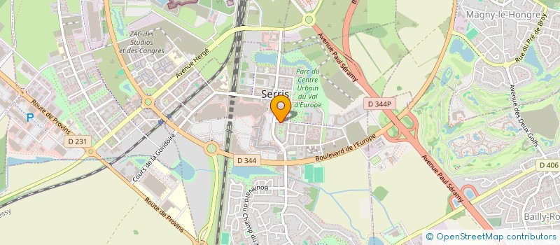 localisation de l'entreprise SK  SERRIS