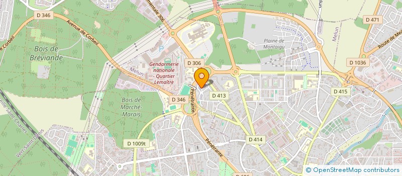 localisation de l'entreprise SK  MELUN