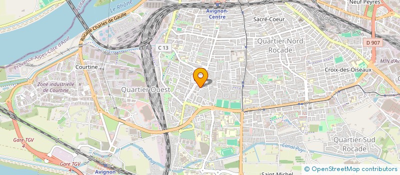 localisation de l'entreprise SK AGRICOLE  AVIGNON