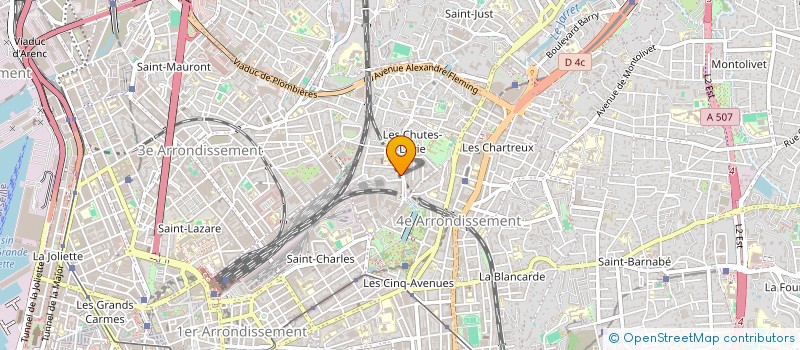localisation de l'entreprise SK AUTO à MARSEILLE