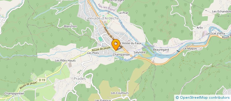 localisation de l'entreprise SK BATI à PRADES