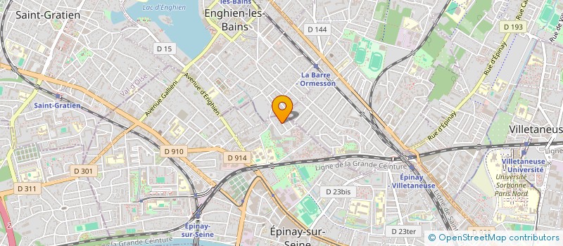 localisation de l'entreprise SK BUILDING à EPINAY-SUR-SEINE