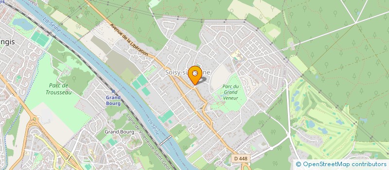 localisation de l'entreprise SK COIFFURE à SOISY-SUR-SEINE