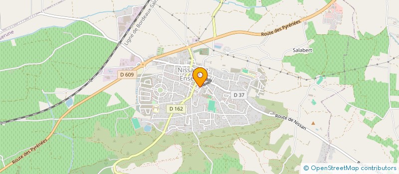 localisation de l'entreprise SK CONCEPT  NISSAN-LEZ-ENSERUNE