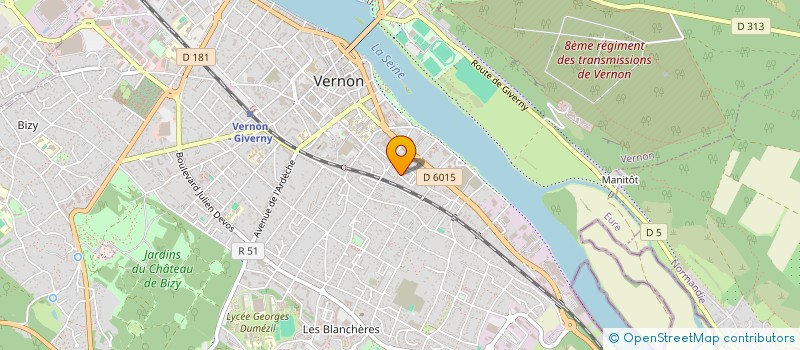 localisation de l'entreprise SK CONNECT27 à VERNON