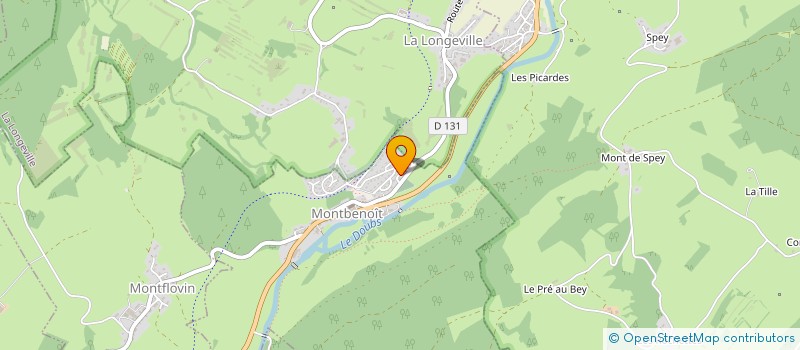 localisation de l'entreprise SK CONSEILS  MONTBENOIT