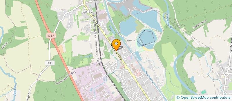 localisation de l'entreprise SK CONSEILS  THAON-LES-VOSGES